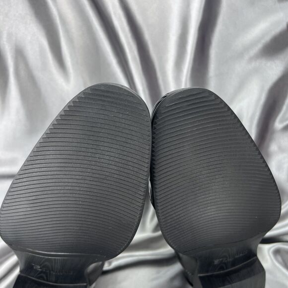 Stacy Adams Mens 9 Wide Gala Tuxedo Shoes Black Patent Leather 24998-004 Wedding - Picture 12 of 17